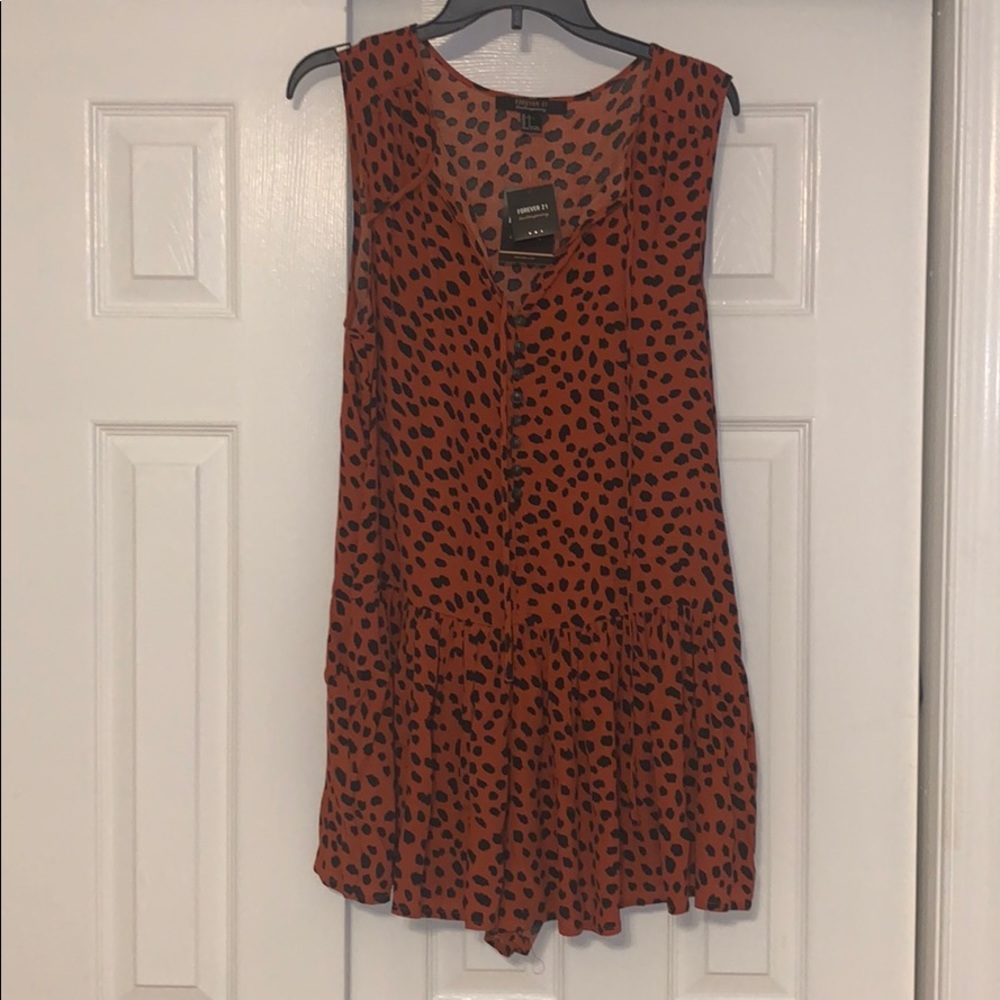 Cheetah Romper